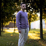Viscri Linen-Cotton Sweatshirt - Lavanda