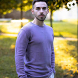 Viscri Linen-Cotton Sweatshirt - Lavanda