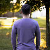 Viscri Linen-Cotton Sweatshirt - Lavanda