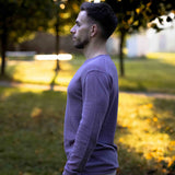 Viscri Linen-Cotton Sweatshirt - Lavanda