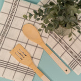 The AIDA 100% Cotton Kitchen Towel - Black & White