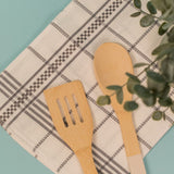 The AIDA 100% Cotton Kitchen Towel - Black & White
