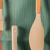 The RENZO 100% Cotton Kitchen Towel - Green