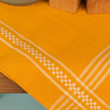 The AIDA 100% Cotton Kitchen Towel - Yellow